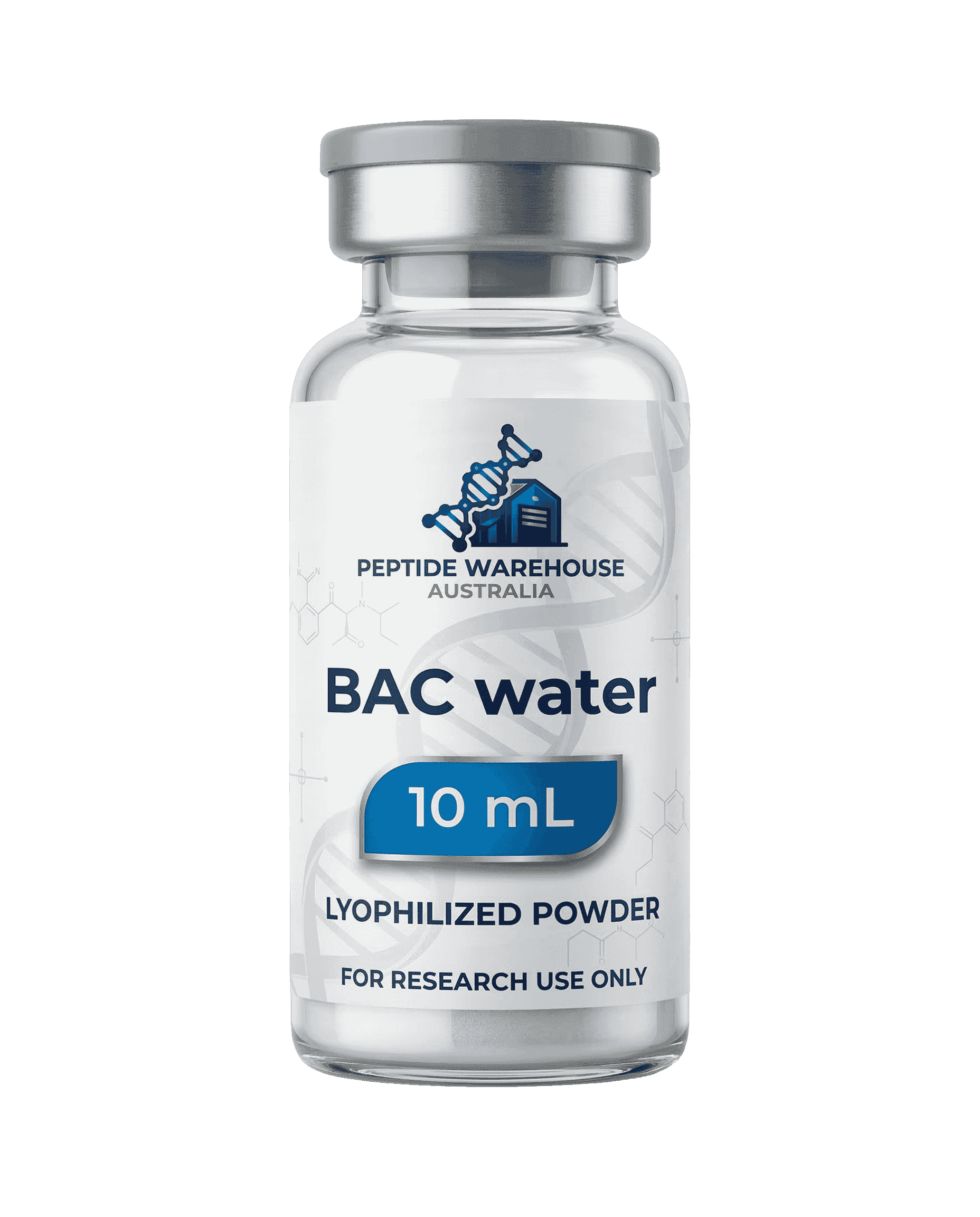 BAC Water 10mL 10mL — Research Peptide Australia