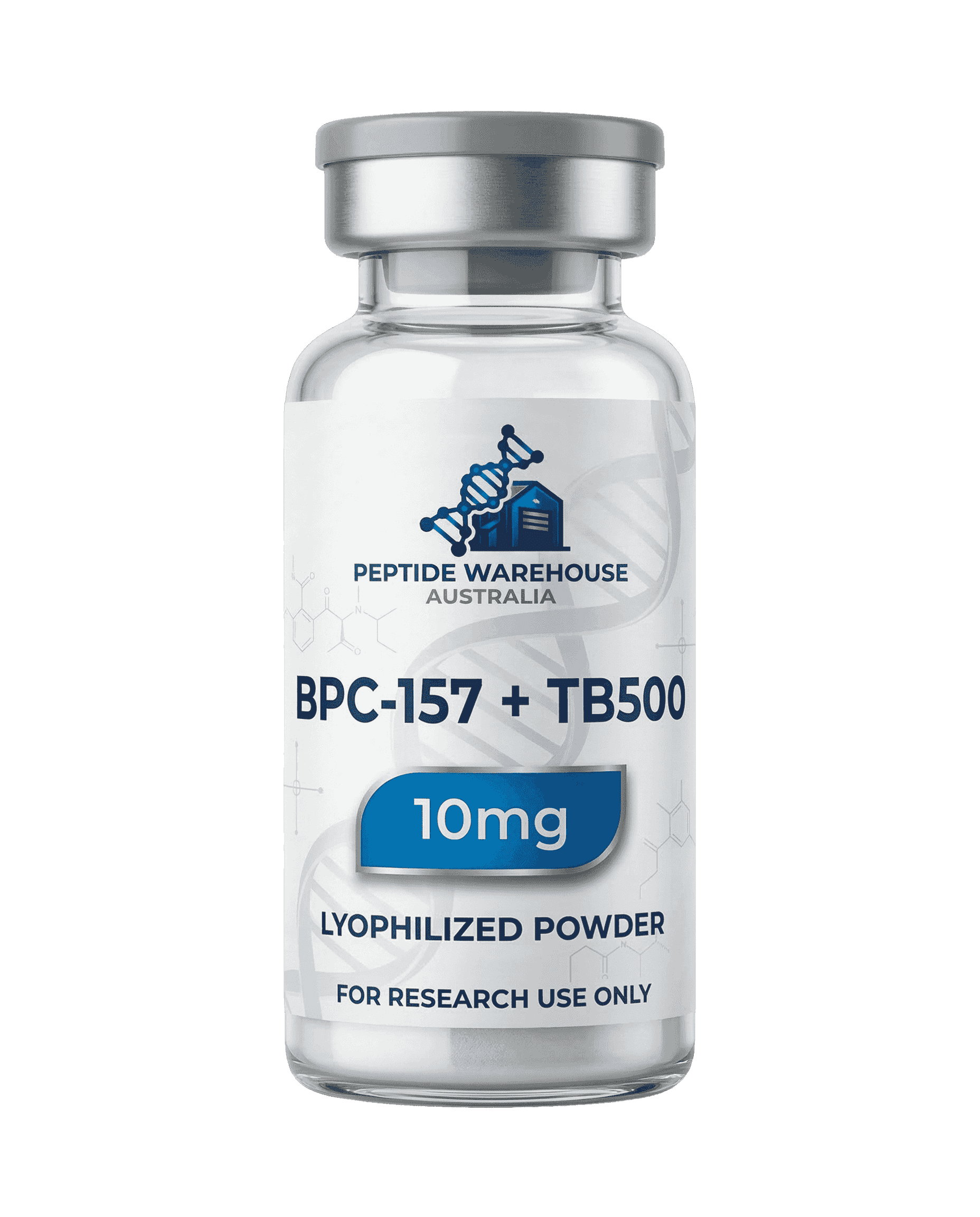 BPC-157 + TB-500 Blend 10mg 10mg — 99.0% HPLC Purity — Research Peptide Australia