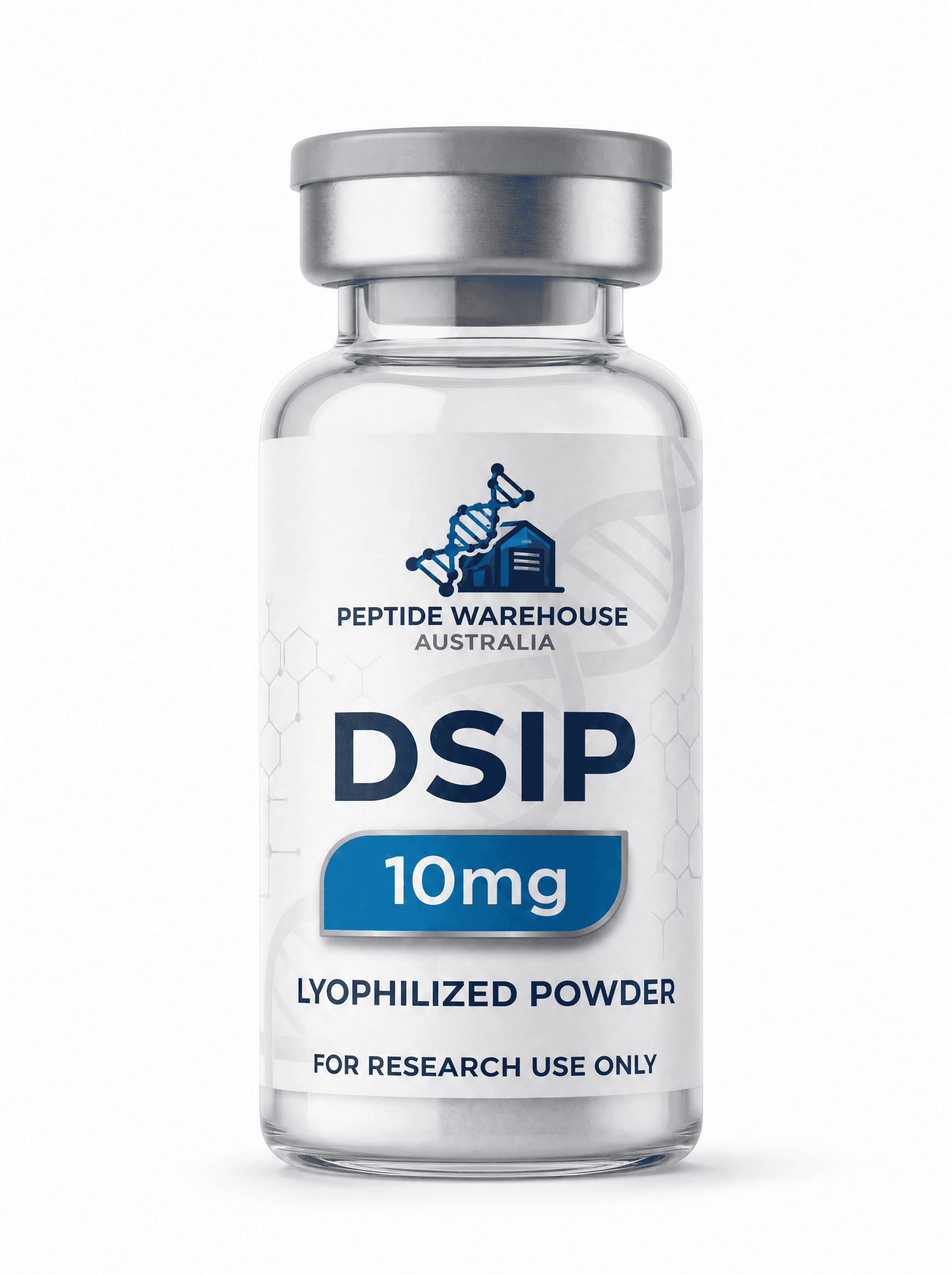 DSIP 2mg 10mg · Lyophilised — Research Peptide Australia — 99.1% HPLC Purity