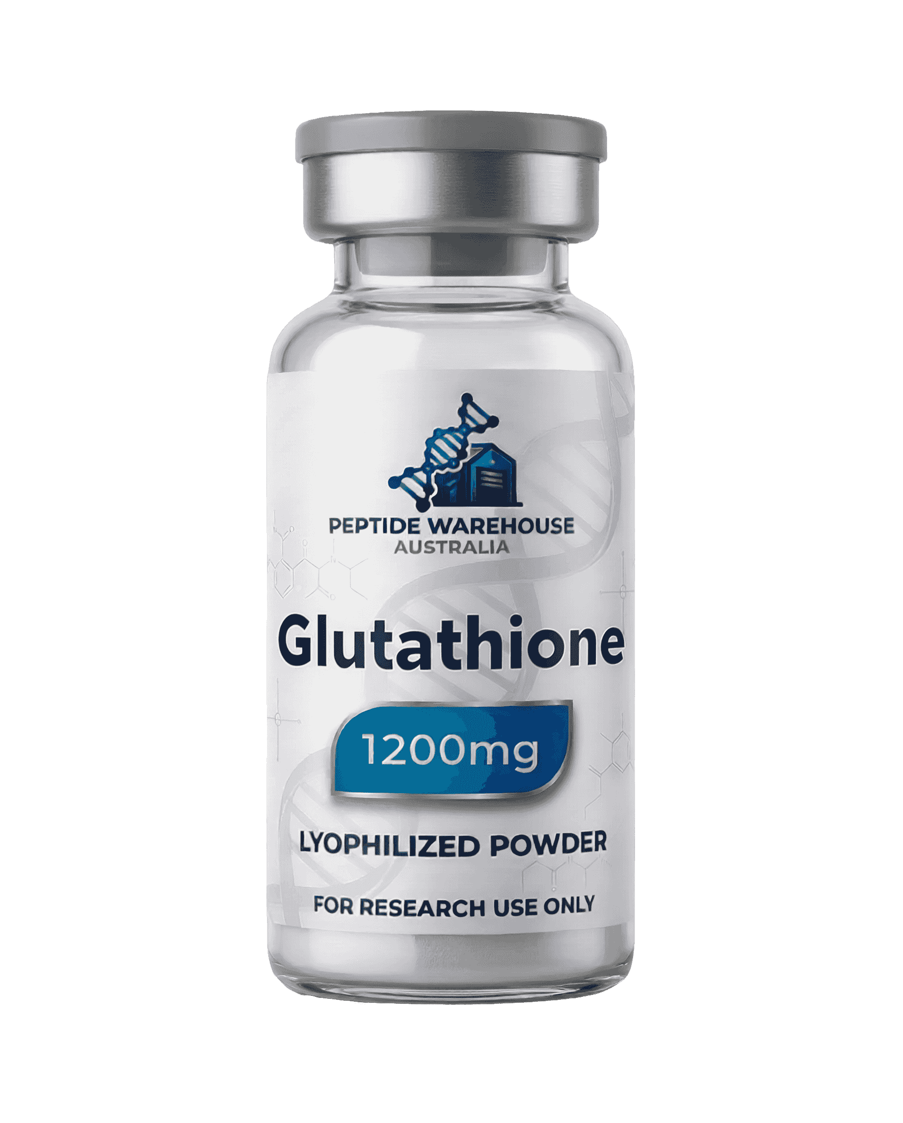 Glutathione 1200mg 1200mg · Lyophilised — 99.933% HPLC Purity — Research Peptide Australia