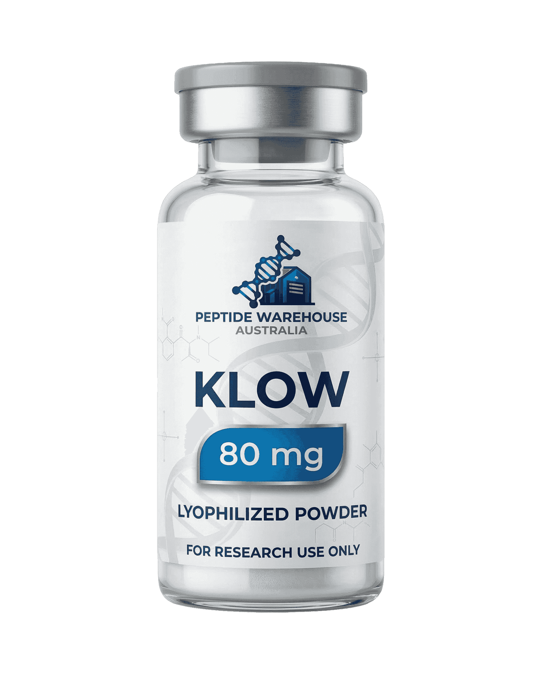 KLOW Peptide Blend 80mg 80mg — >99% HPLC Purity — Research Peptide Australia