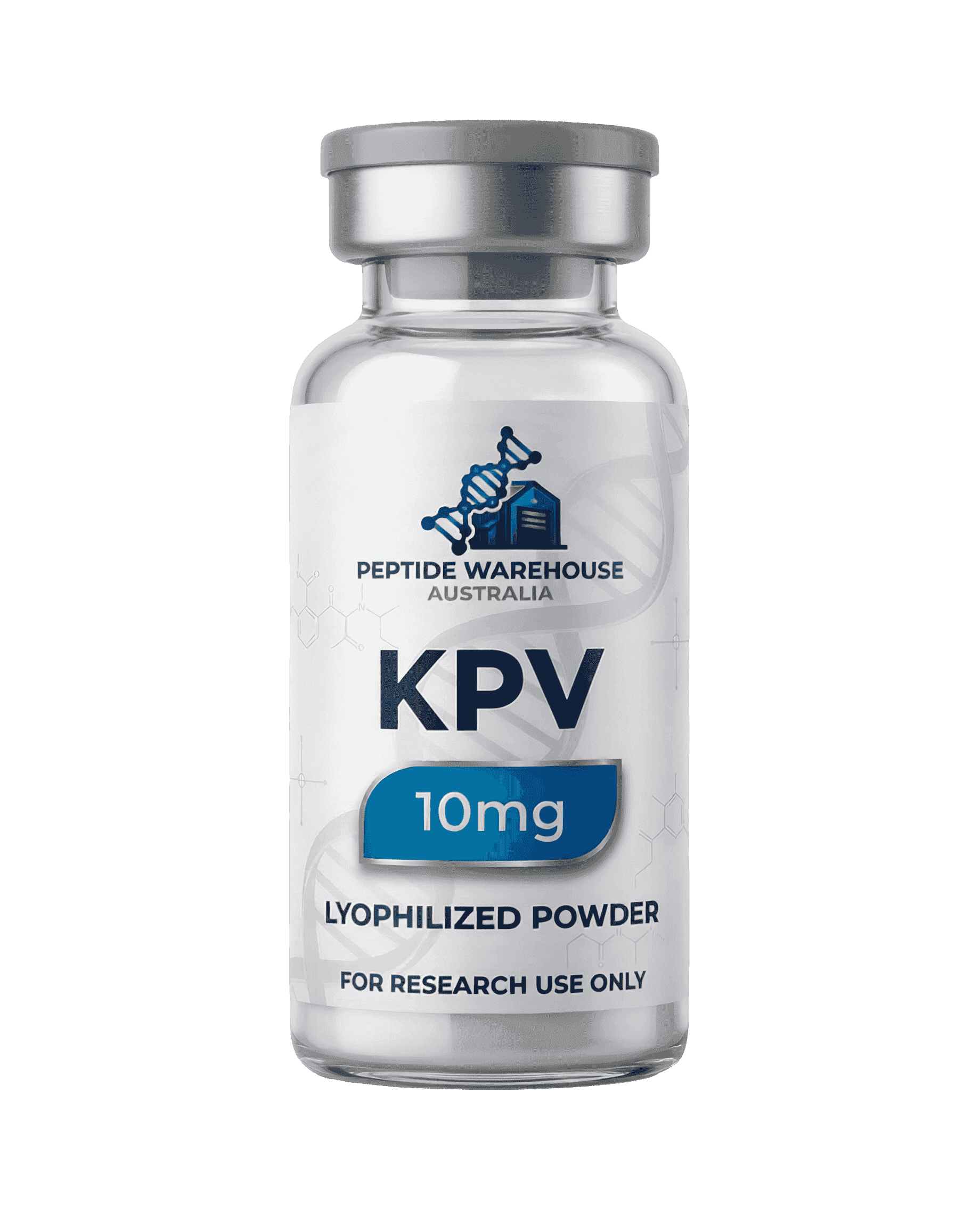 KPV 10mg 10mg · Lyophilised — 99.002% HPLC Purity — Research Peptide Australia