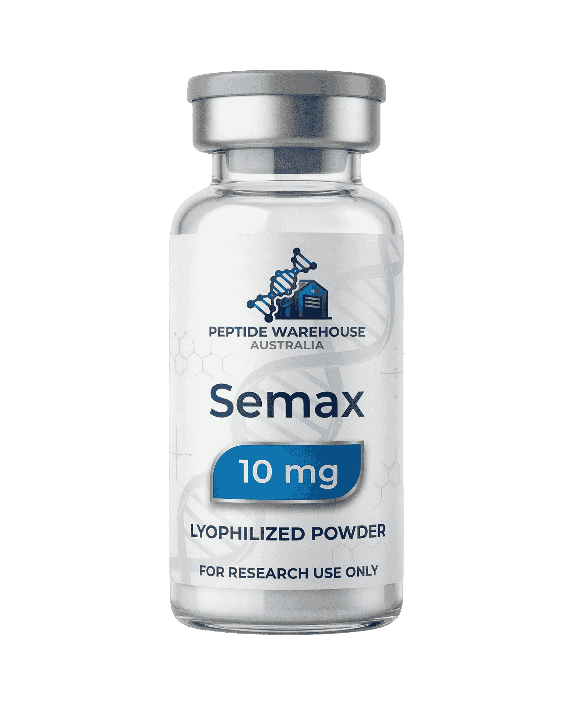 Semax 10mg 10mg · Lyophilised — 99.1% HPLC Purity — Research Peptide Australia